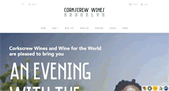 Desktop Screenshot of corkscrewbrooklyn.com